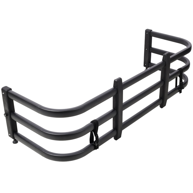 Truck Bed Tailgate Extender Aluminum Retractable 53.33”-67.75” Adjustable Length