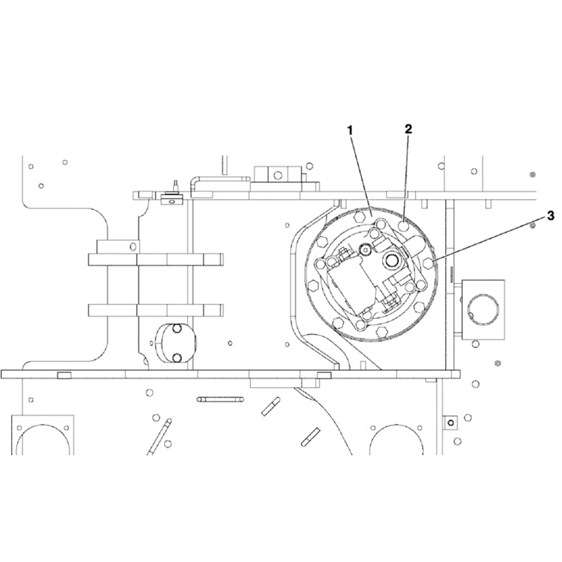 Swing Reduction KAC0177 Fits For Case CX80 CX75SR