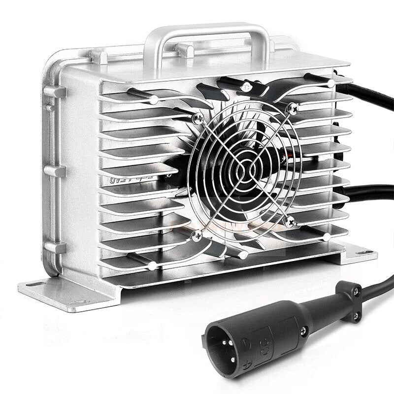 36V 18A Golf Cart Battery Charger 3 Pin Round Plug Fits for Club Car DS Cart