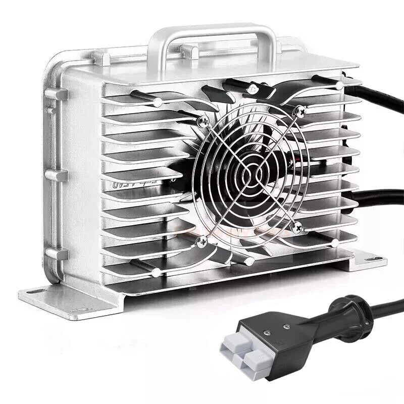 36V 18A Smart Battery Charger with SB50 Plug Fits for EZGO Marathon Golf Cart