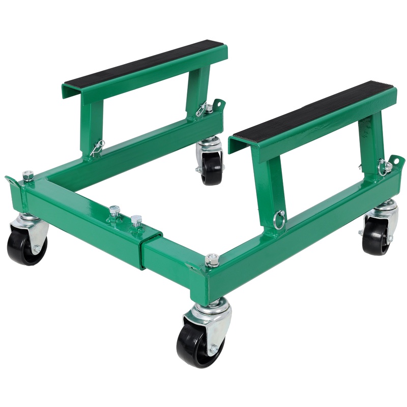 ATV Motorcycle Engine Cradle Dolly 1500lbs Capacity–Green