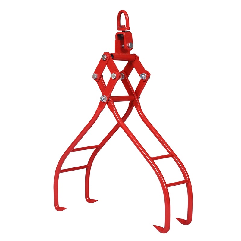4 Claw Timber Log Lifting Logging Tongs Grabber Tong 36″