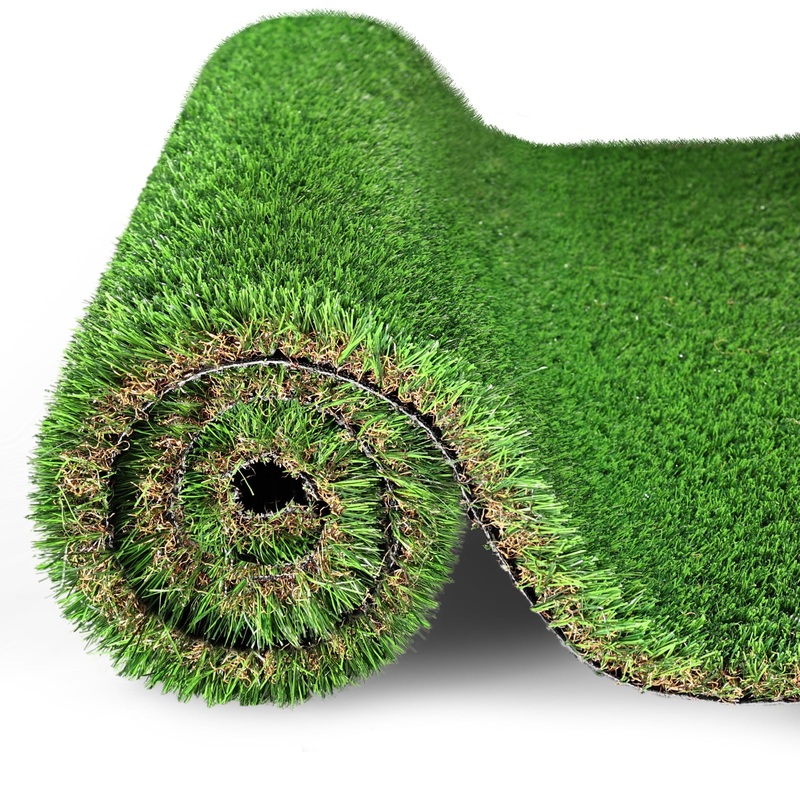 6.5FT X 13FT Outdoor Artificial Grass Runner Rug Thick Realistic Roll 1.38″ Pile Height