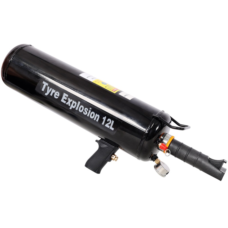12L/3.2 Gallon Tire Bead Seater Portable Tire Inflator Tool Handheld Bead Bazooka Operating Pressure