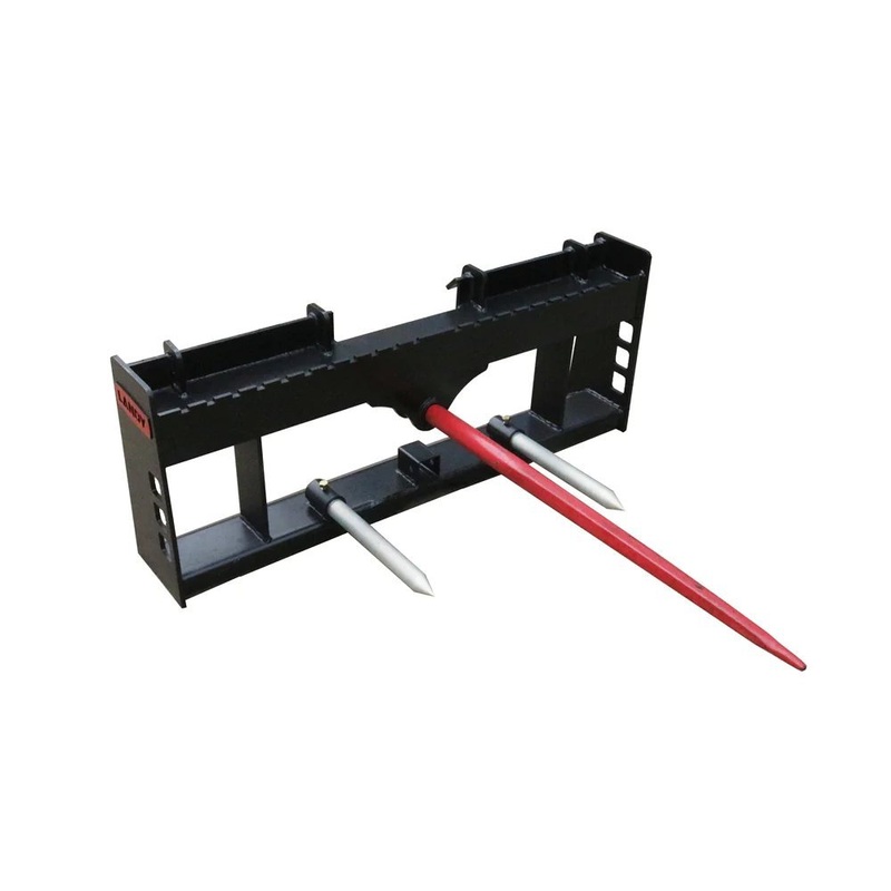 42 Pallet Forks Hay Spear Trailer Hitch for Skid Steer Attachment