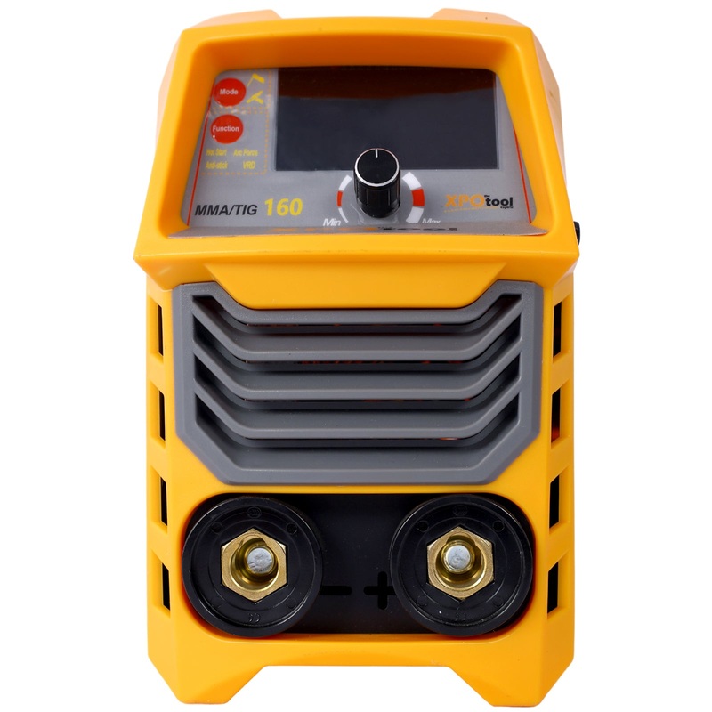 110V/220V Portable ARC Welder Actual 160A ARC/Lift TIG Welding Machine Dual Voltage Electric MMA Inversor Soldador With Lift Tig IGBT Inverter Yellow+Grey