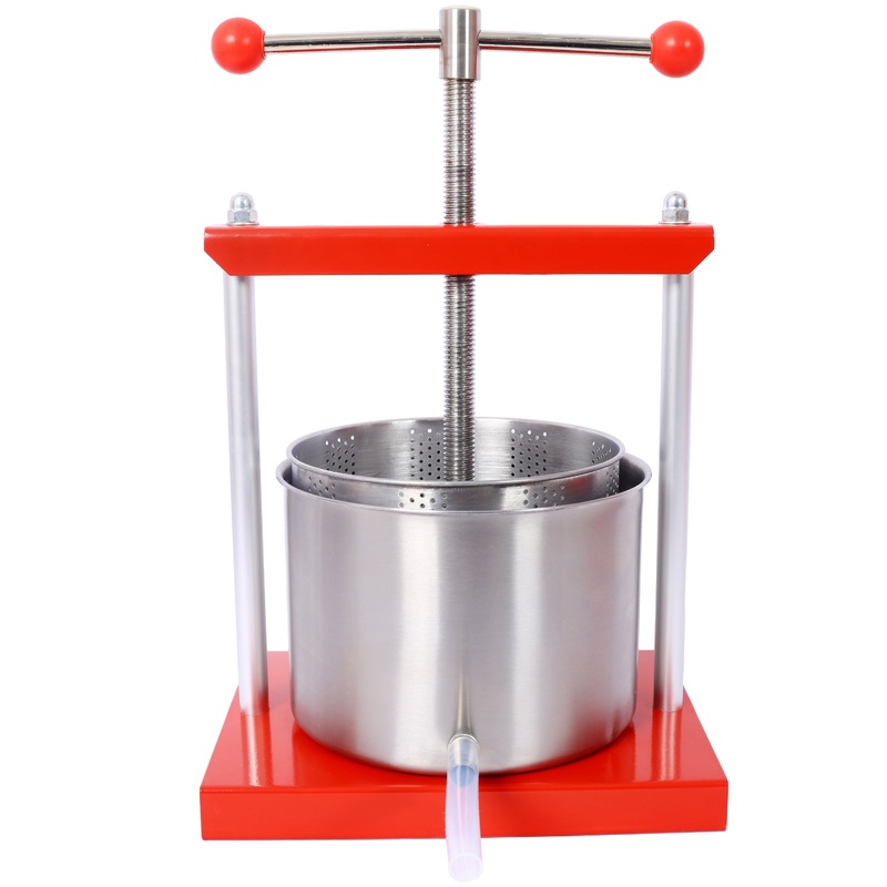 Fruit Wine Manual Press 0.8 Gallon Stainless Steel Barrels Machine