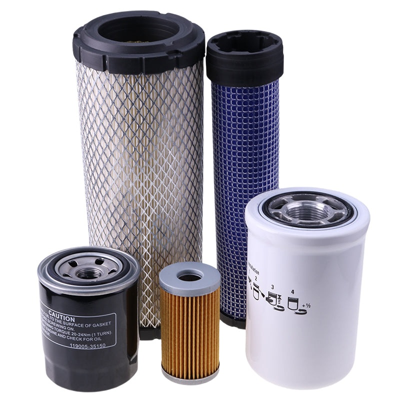 Filter Kit for Yanmar Engine 4TNE84 4TNE88 Fits for John Deere Tractor 4710