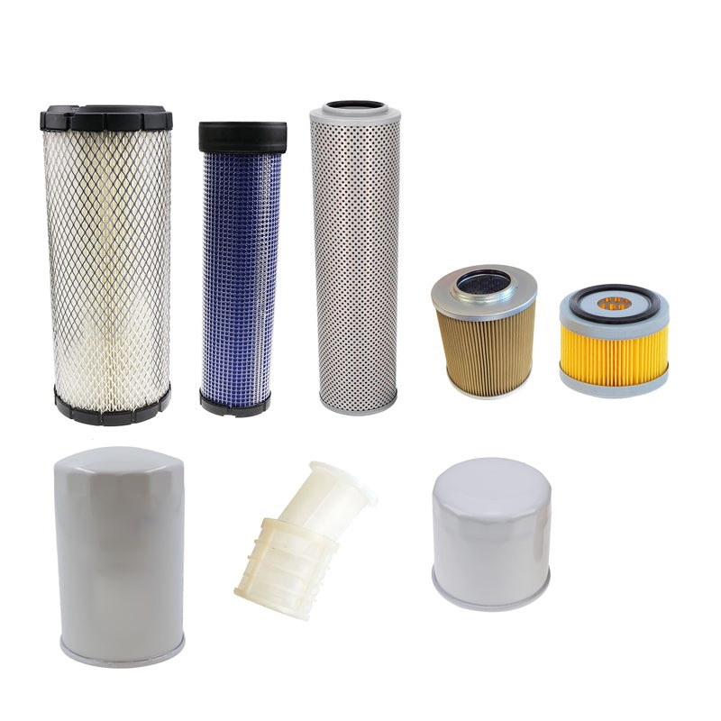 1000/2000 Hour Maintenance Filter Kit 7324356 Fits for Bobcat Excavator E80