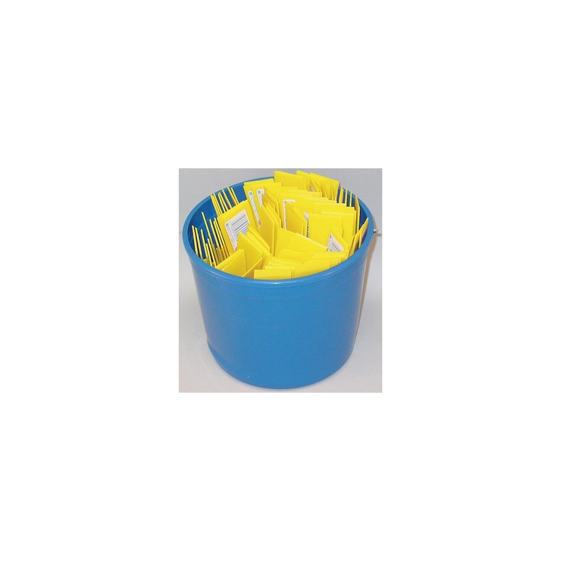 Hyde Tools S49713 Pail Of Plastic Putty Knives