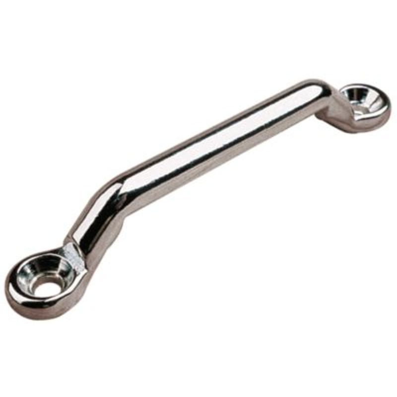 Sea-Dog Line 081252-1 0812521 Tie Down Eye Straps, Chrome/Brass, 1 pr.