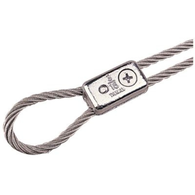 Sea-Dog Line 091852-1 Chrome Plated Zinc Cable Clamp, Pair