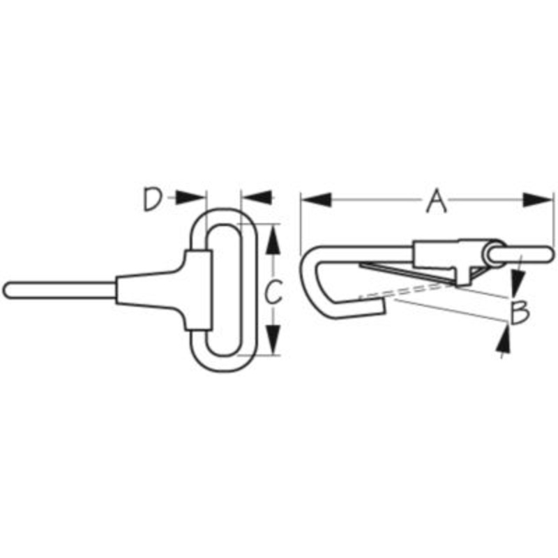 Sea-Dog Line 139896-1 Spring Snap – Stainless