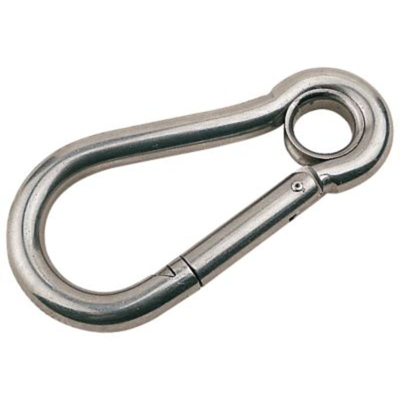 Sea-Dog Line 151605-1 Snap Hook-SS w/Eye 3/8″ X 4″
