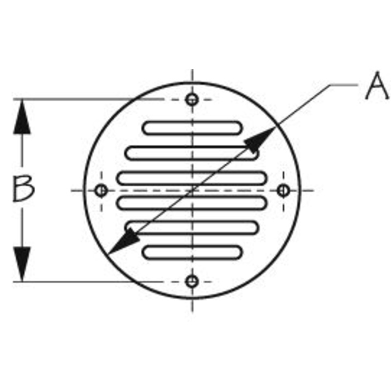 Sea-Dog Line 331600-1 331600 Drain Cover, 3-1/4″