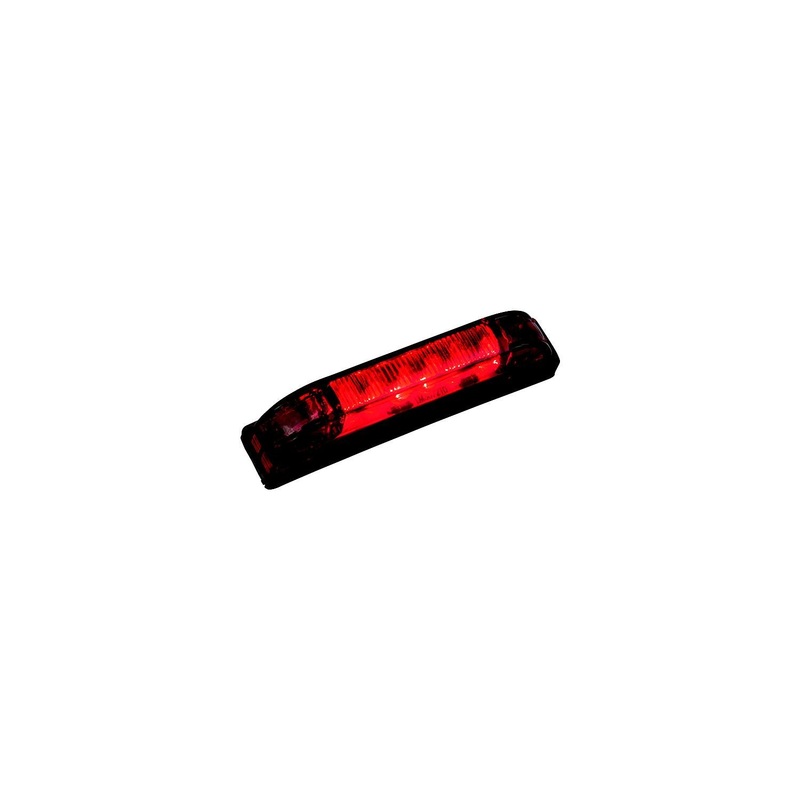 Sea-Dog Line 401448-1 Seadog 4014481 12V LED Strip Light, 4″, Red