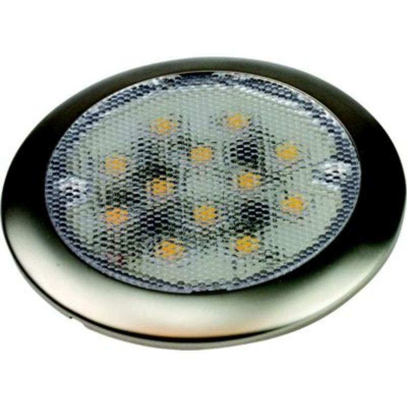 Sea-Dog Line 401665-1 SeaDog 401665 Stainless 6 LED 12V Surface Mount Low Profile 100 Lumens Task Light