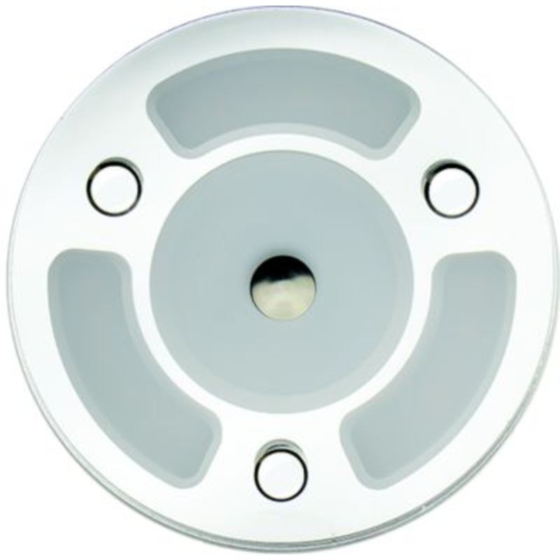 Sea-Dog Line 401835-3 Seadog 4018353 LED Mirror Light With Dimmer, 4″ Round
