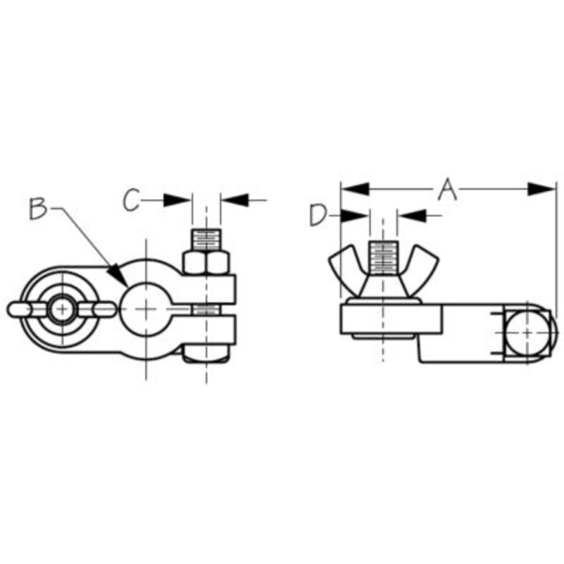 Sea-Dog Line 415211-1 415211 Battery Terminal, Negative
