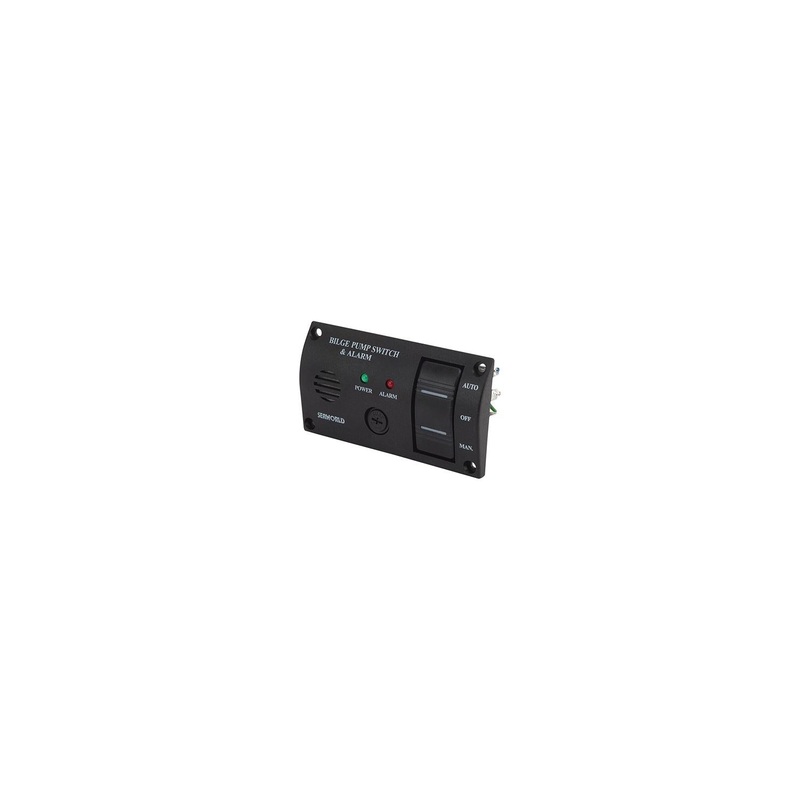 Sea-Dog Line 423035-1 Seadog Bilge Water Alarm Panel W/Pump Switch
