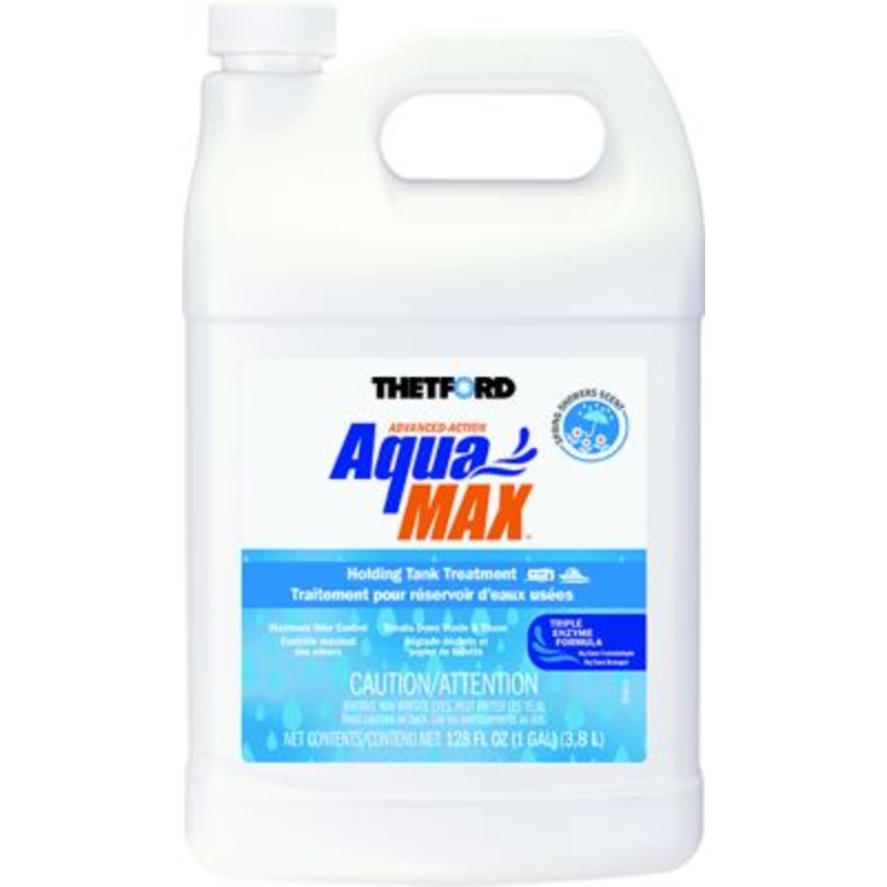 Thetford 96678 Aquamax Holding Tank Treatment, 1 Gal. Liquid, Summer Cypress Sent