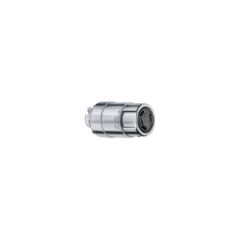 Hubbell HBL63CM60 Nickel Plated Brass Heat Resistant 50A Connector Body