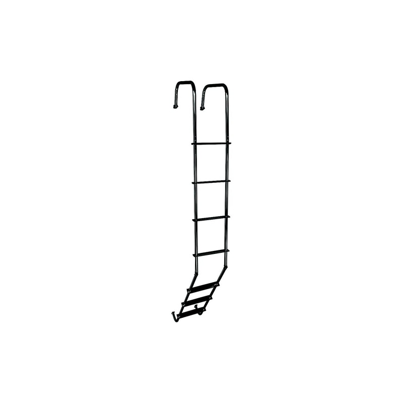 Stromberg Carlson LA-401BA Universal Outdoor Ladder, Black