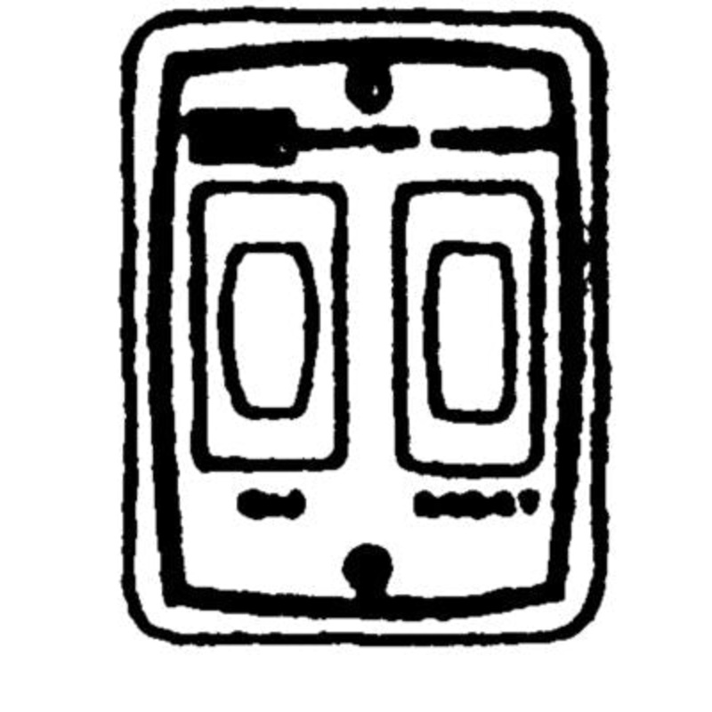 Suburban Mfg 232882 ON/OFF Switch, White For DEL Models