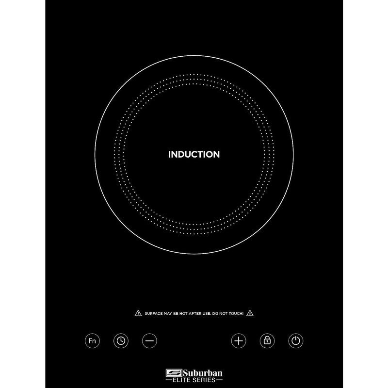 Suburban Mfg 3308A Elite Series Induction Cooktop, Single Element