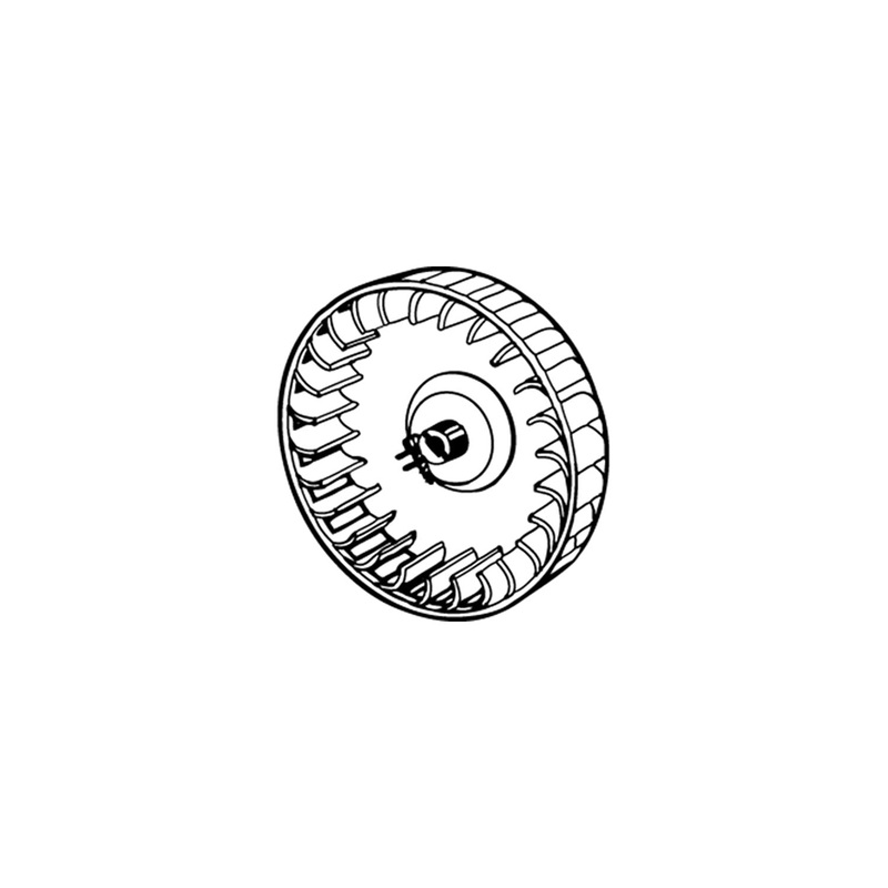 Suburban Mfg 350184 Furnace Part, Combustion Air Wheel
