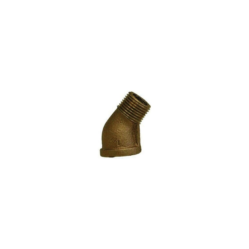 Brass Fittings 44203 1/2″ Bronze 45 Degree Street Elbow