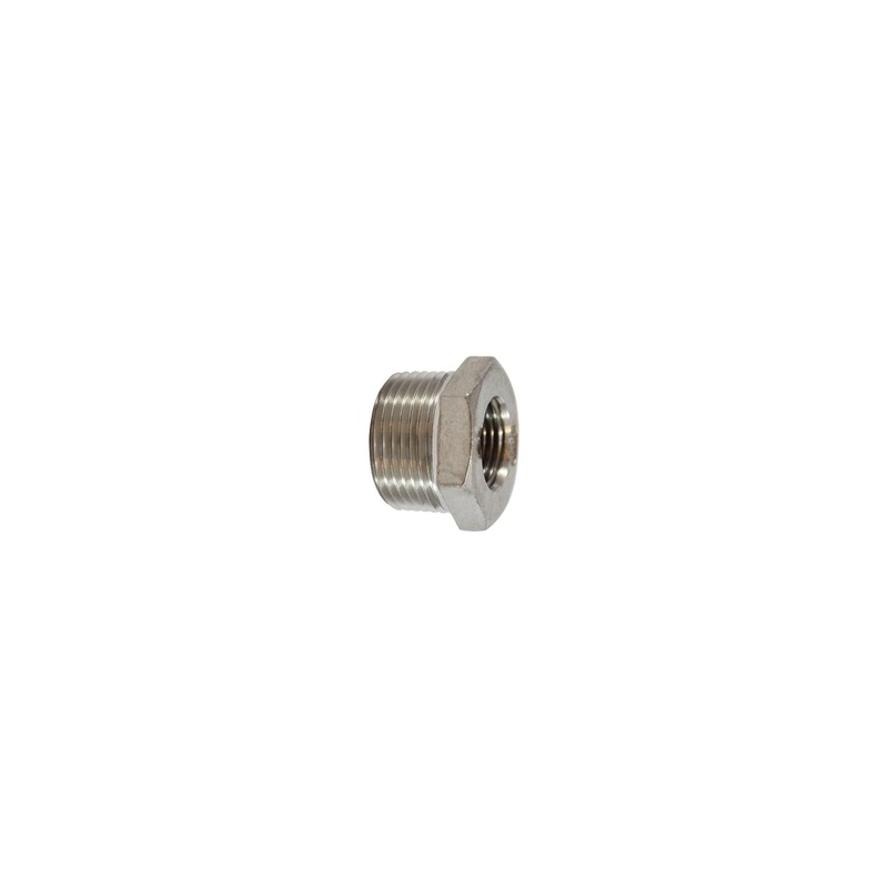 Brass Fittings 64-509 64509 304 Stainless Steel Hex Bushing, 3/4″ x 1/2″