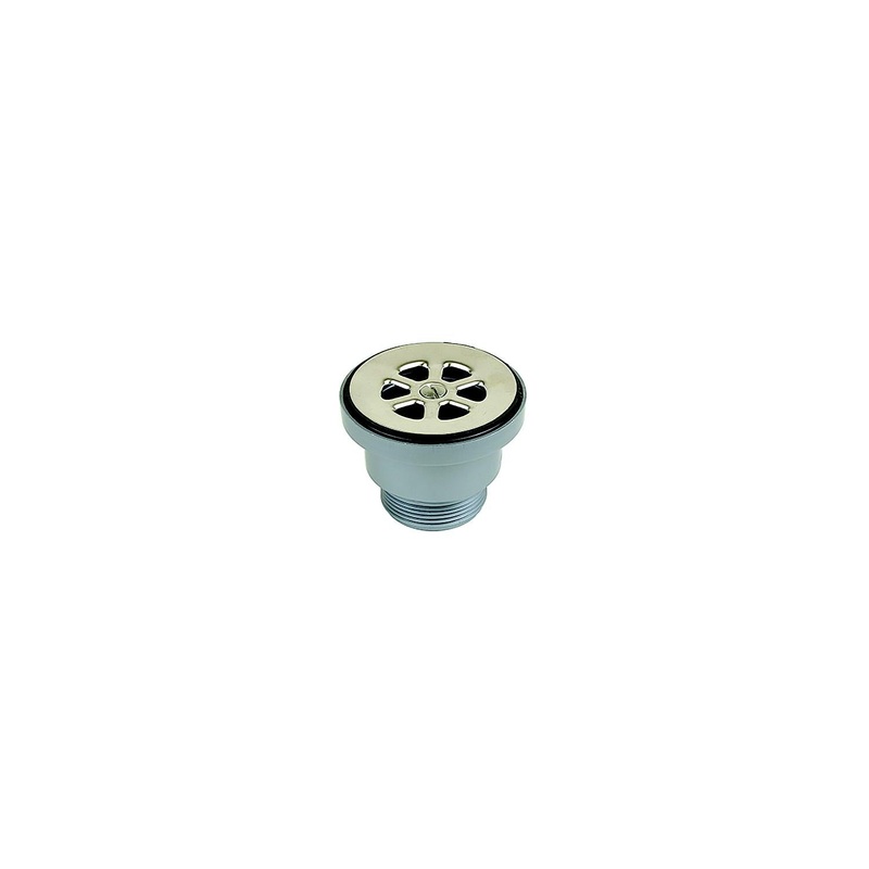 Scandvik 10352 Cockpit or Shower Drain Fits 2-1/16″ Hole, 1-1/2″ Threaded Outlet