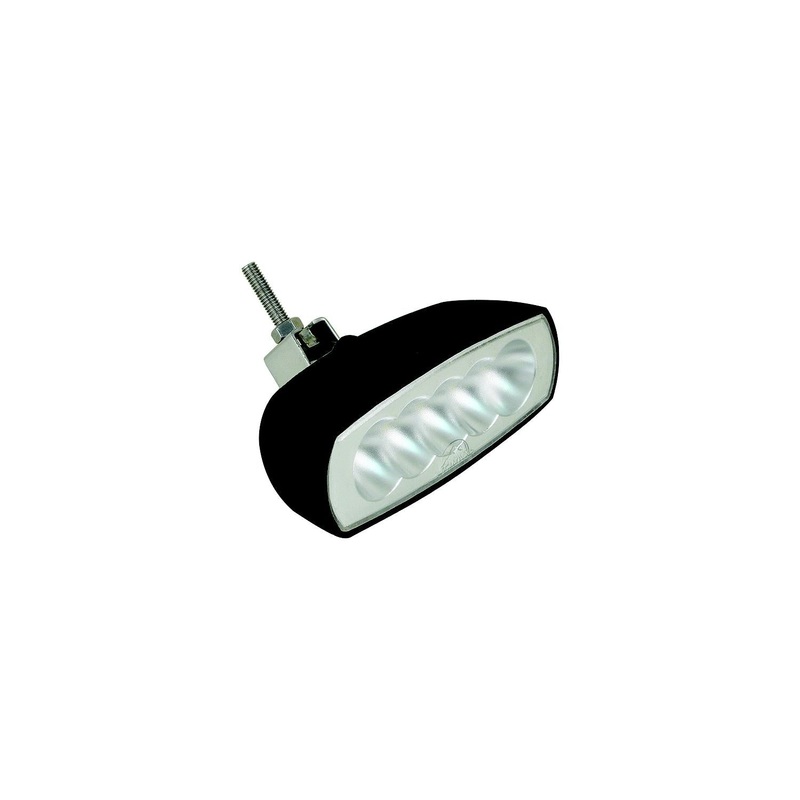 Scandvik 41441P Bracket Mount Spreader Light, Black