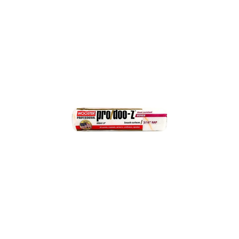 Wooster Brush RR641-9 RR6419 Outdoors Unlimited Pro Doo-Z Roller, 9″ Smooth