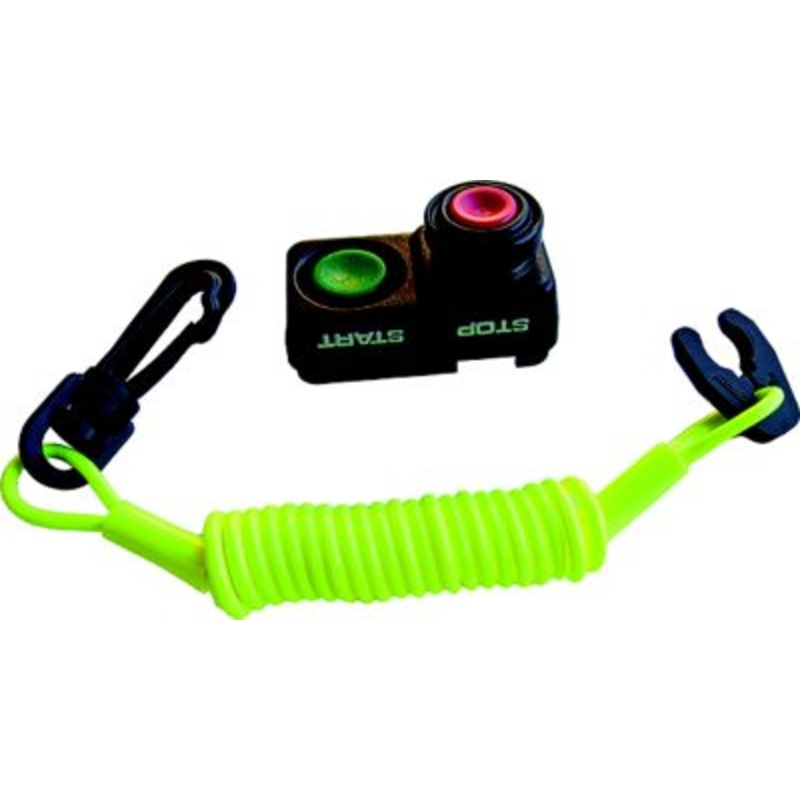 Atlantis Enterprises AZ1030RD Kawasaki Lanyard & Switch, Red