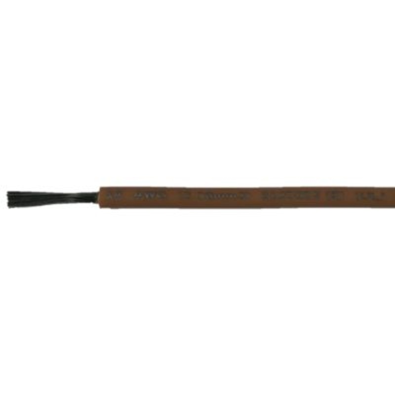 Cobra Wire and Cable A1014T06100FT Primary Tinned Copper Wire, 14 AWG, 100′, Brown