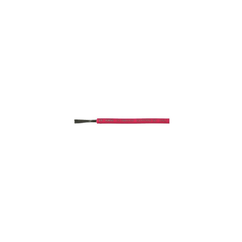 Cobra Wire and Cable A1014T09100FT Primary Tinned Copper Wire, 14 AWG, 100′, Pink
