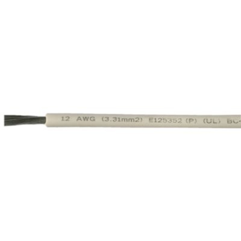 Cobra Wire and Cable A1016T05100FT Primary Tinned Copper Wire, 16 AWG, 100′, White