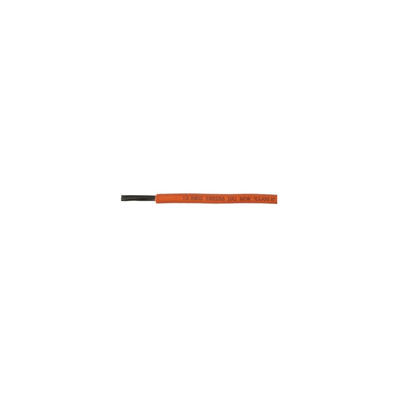 Cobra Wire and Cable A2018T15100FT Primary Tinned Copper Wire, 18 AWG, 100′, Orange