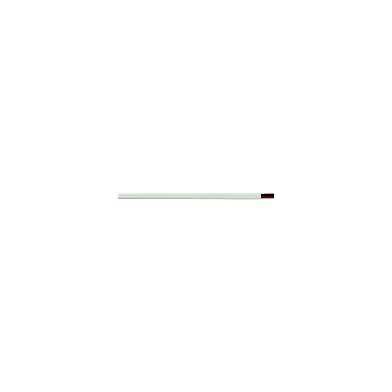 Cobra Wire and Cable B7W10T21100FT Tinned Copper Flat Duplex Wire, 10/2, 100′, White