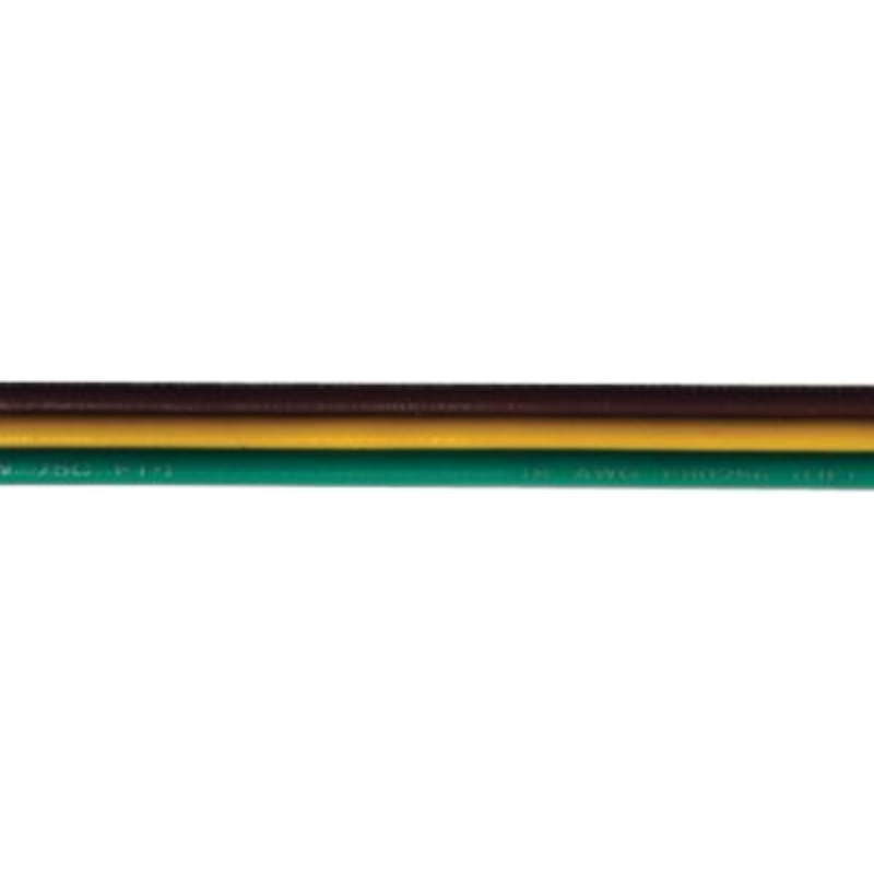 Cobra Wire and Cable B8018T21100FT Tinned Copper Bonded Ribbon Cable, 18 Gauge, 2-wire, 100′, Black/Red
