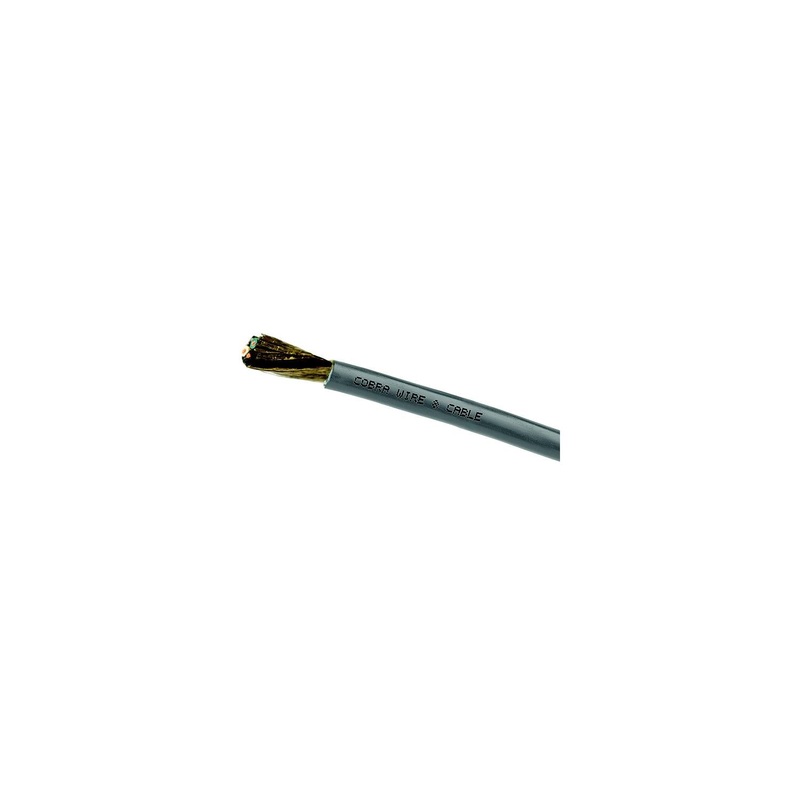 Cobra Wire and Cable SJTOW143GRAY100 SJTOW143GRAY100FT Bilge Pump Cable, 14/3, 100′, Grey