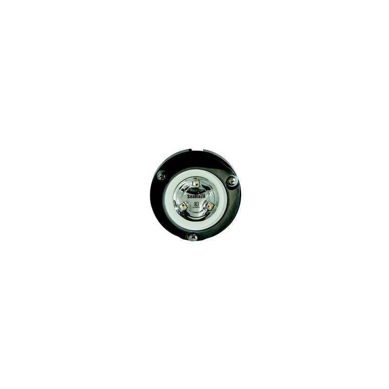 Lumitec 101457 Zambezi Mini Pontoon Surface Mount Underwater Light, Blue (non-dimming)