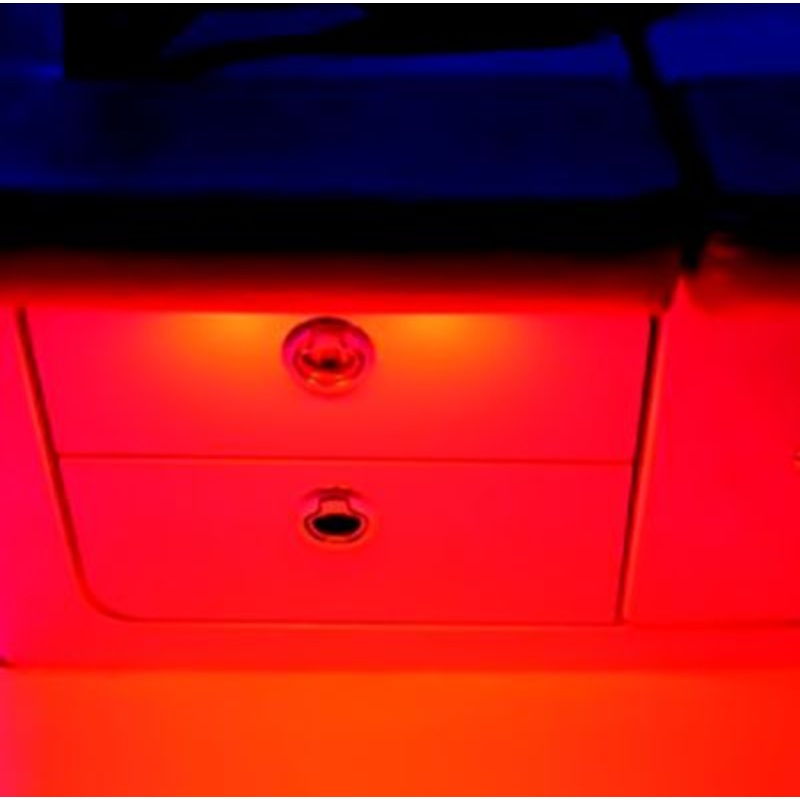 Lumitec 101545 Mini Rail2 LED Light 6″, Spectrum, RGBW, Brushed
