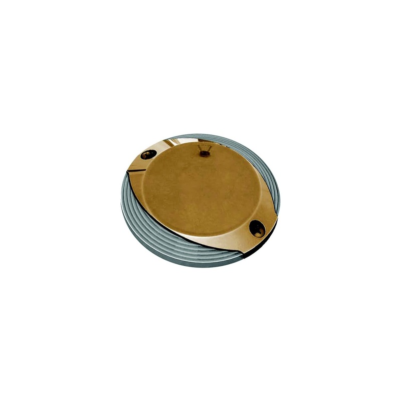 Lumitec 101630 Scallop Pathway Light, 4″, Warm White w/Bronze Bezel