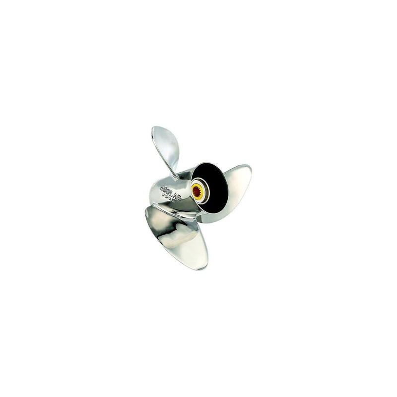 Solas Propeller 1551-148-16 HR Titan Stainless Steel 3-Blade For Mercury