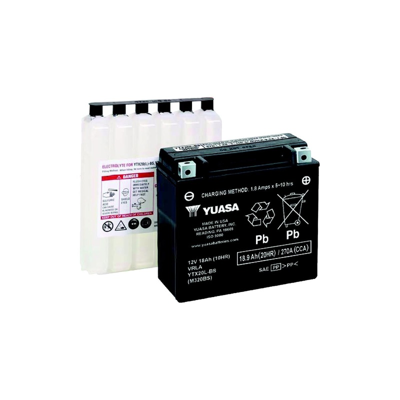 Yuasa Battery Inc. YUAM320BS Maintenance Free – Fresh Pack