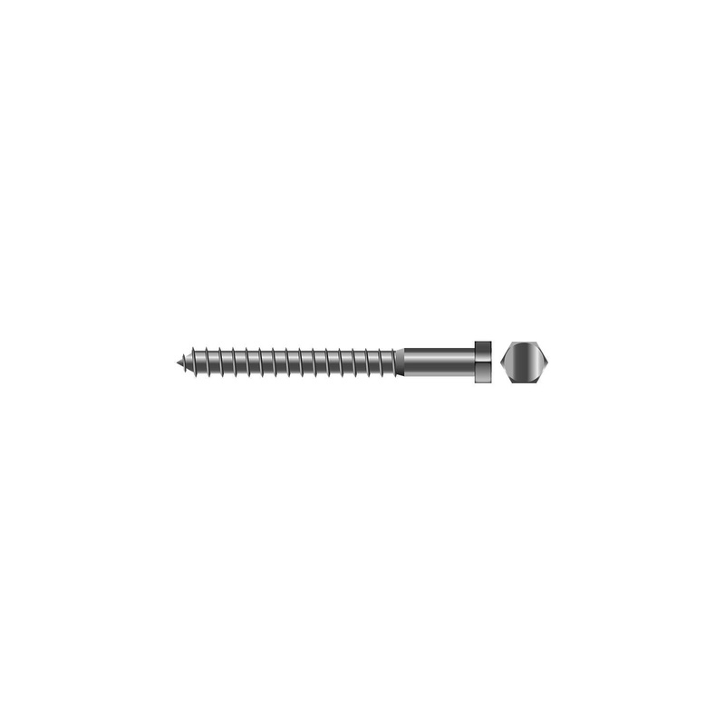 Seachoice SC1289 Lag Screw, 1/2 x 2-1/2″