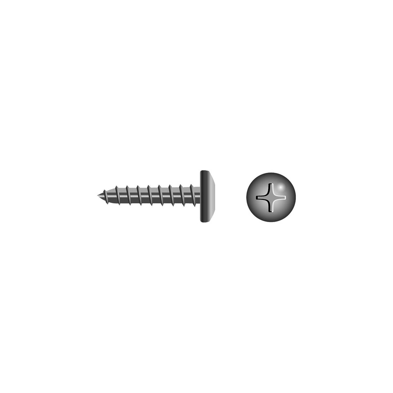 Seachoice SC0544 Phillips Tapping Screw – Pan Head, #8 x 1-3/4″